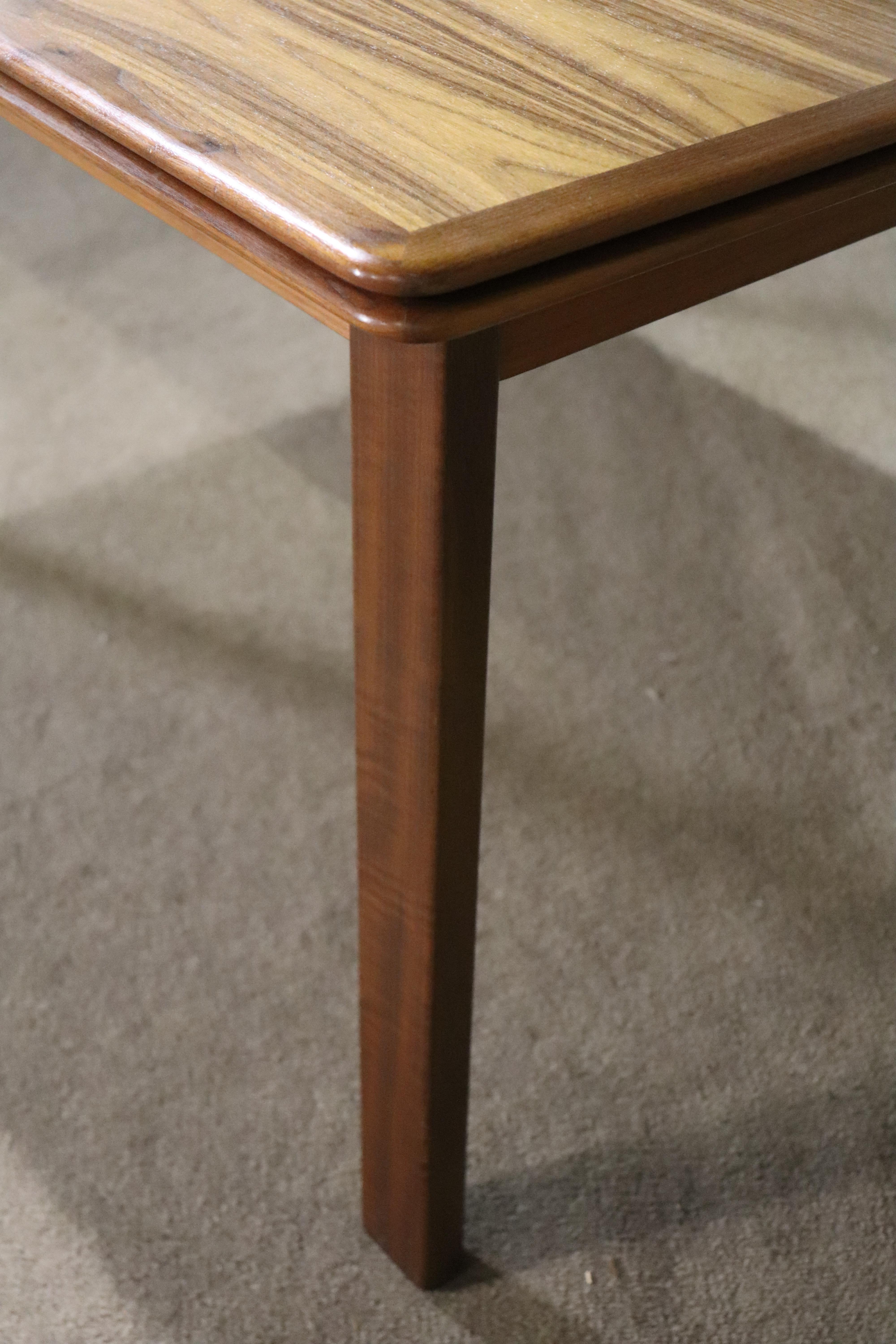 Mesa de comedor extensible danesa de palisandro en venta 1