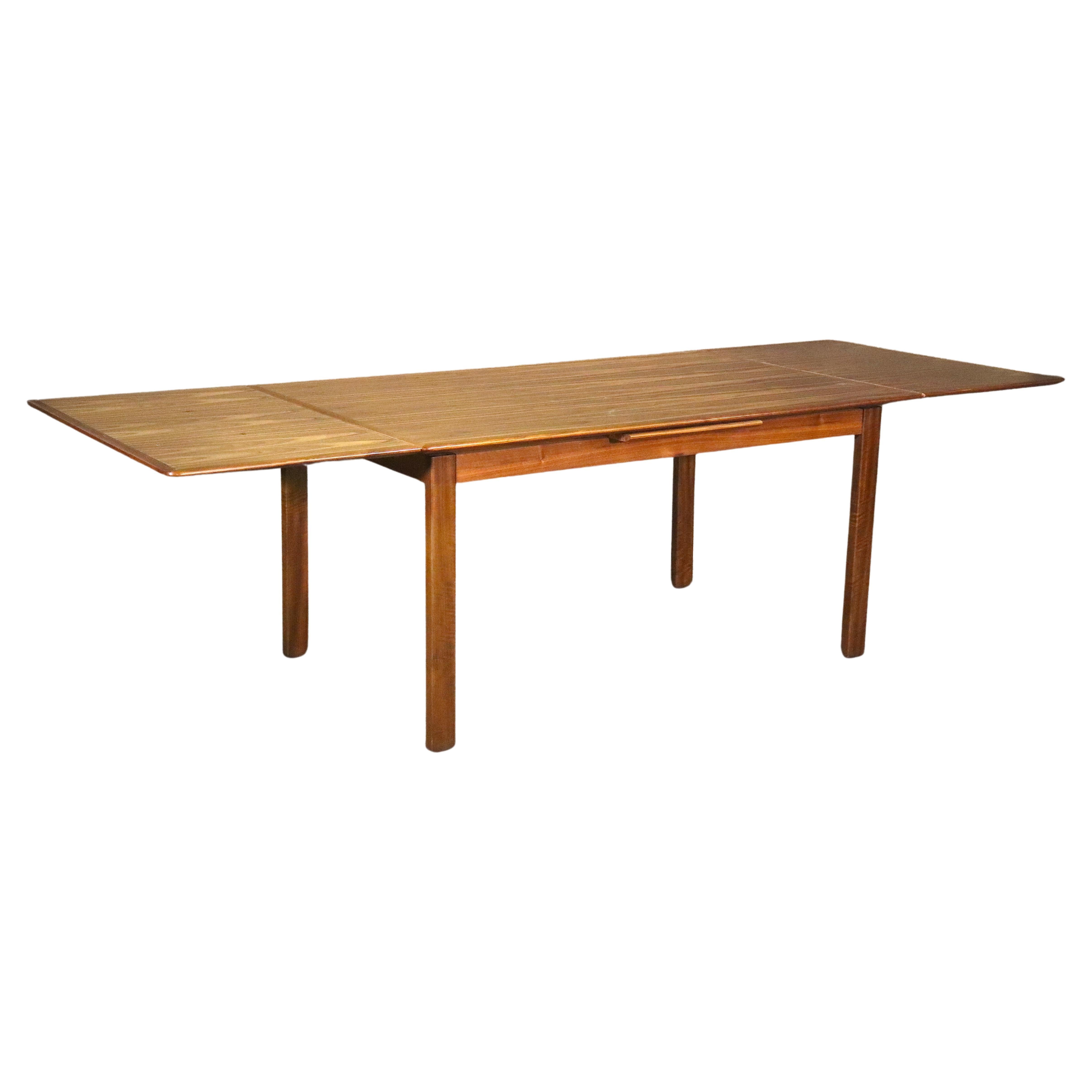 Rosewood Danish Extending Dining Table For Sale
