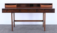 Rosewood Danish Flip-Top Desk by Jens Quistgaard for Peter Lovig Nielsen, 1969