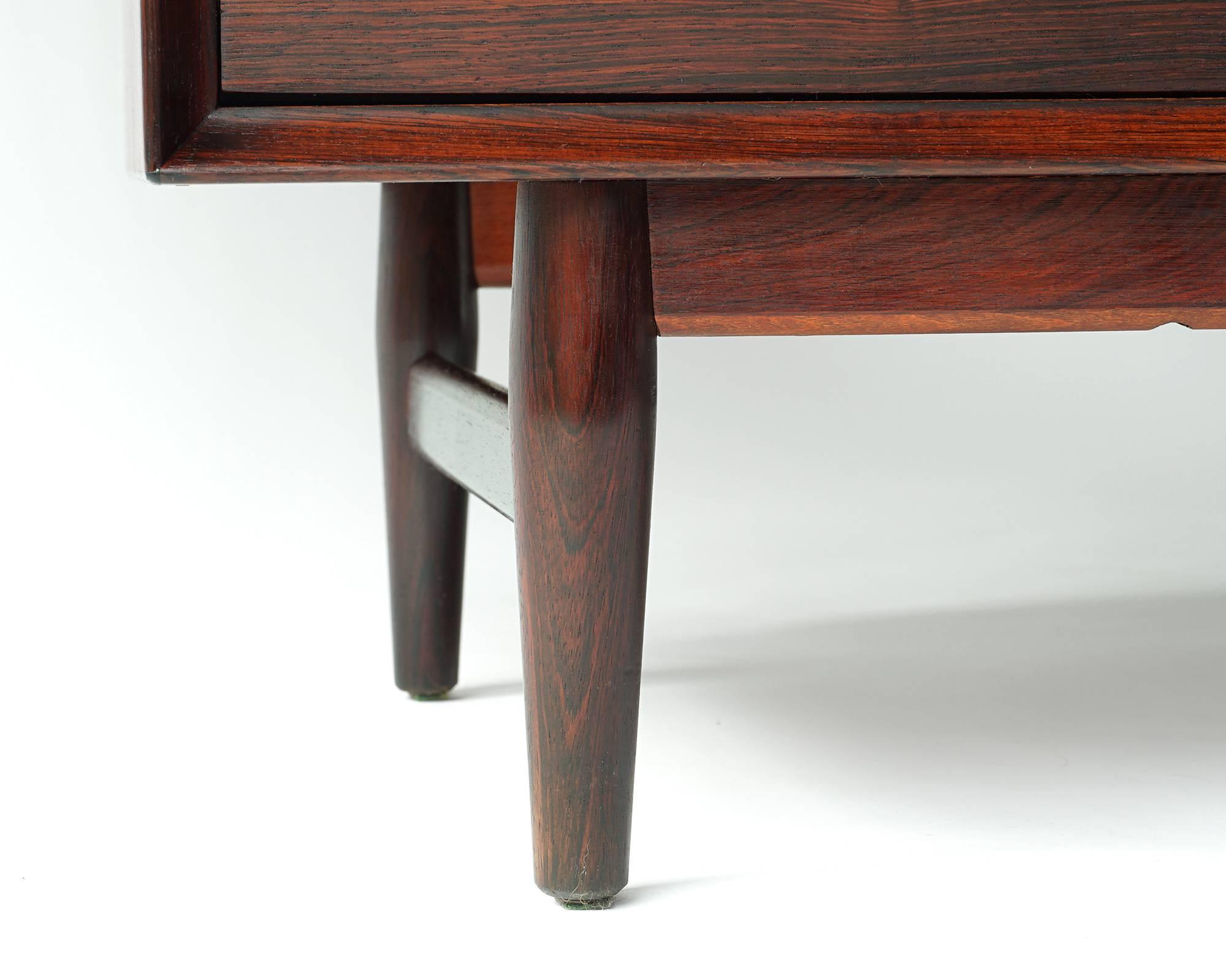 Rosewood Danish Modern Dresser by Arne Vodder 1