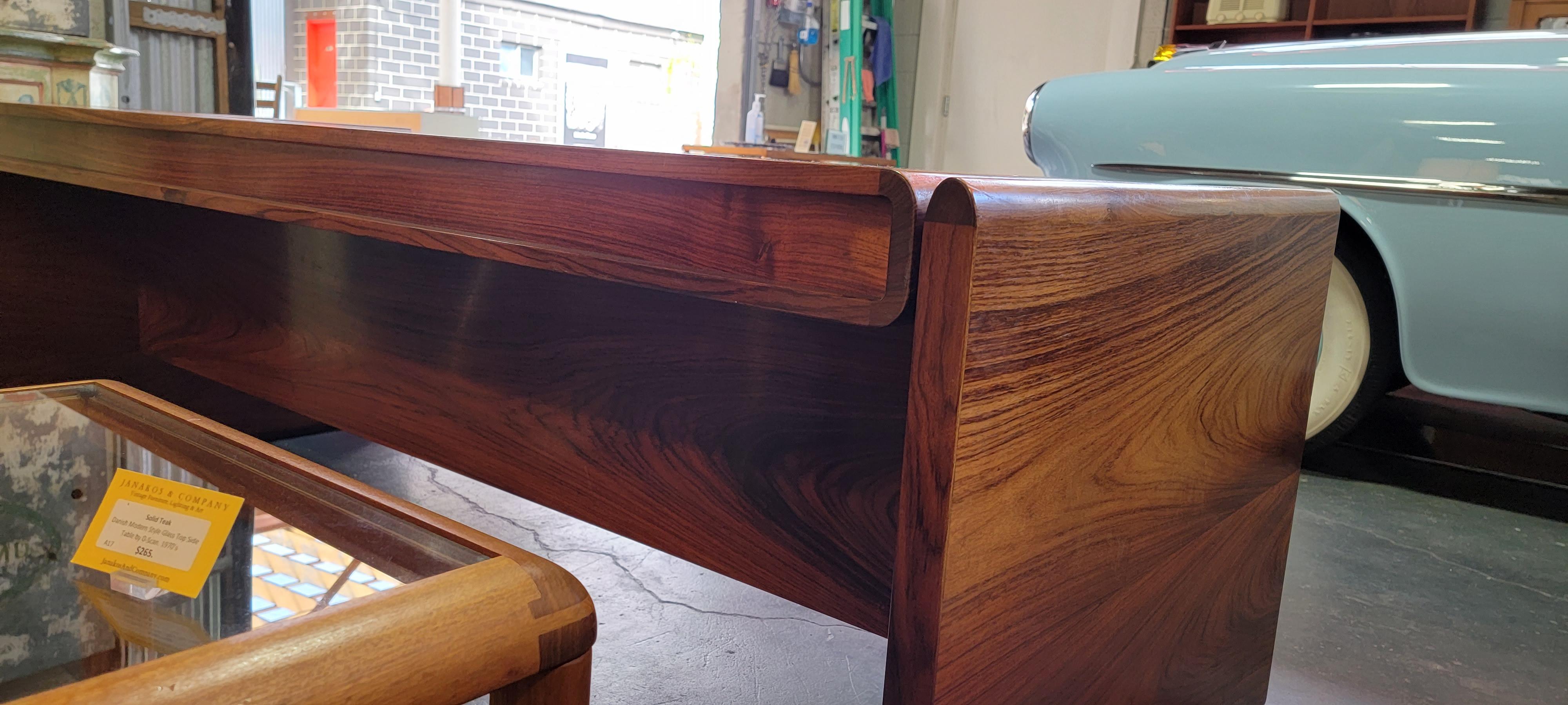 Rosewood Danish Modern Executive Desk by Drylund 6