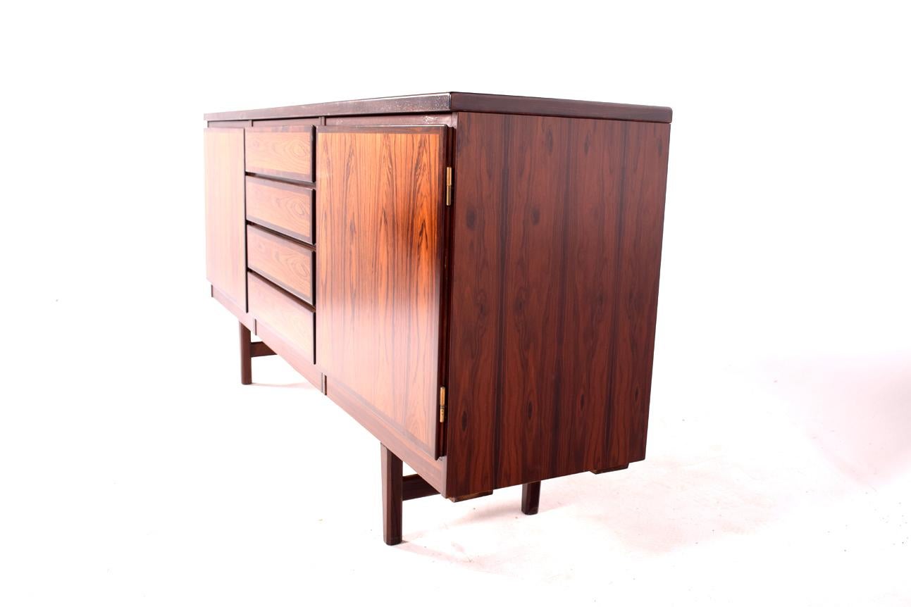 Mid-Century Modern Rosewood Danish Modern Sideboard by Scan-Flex