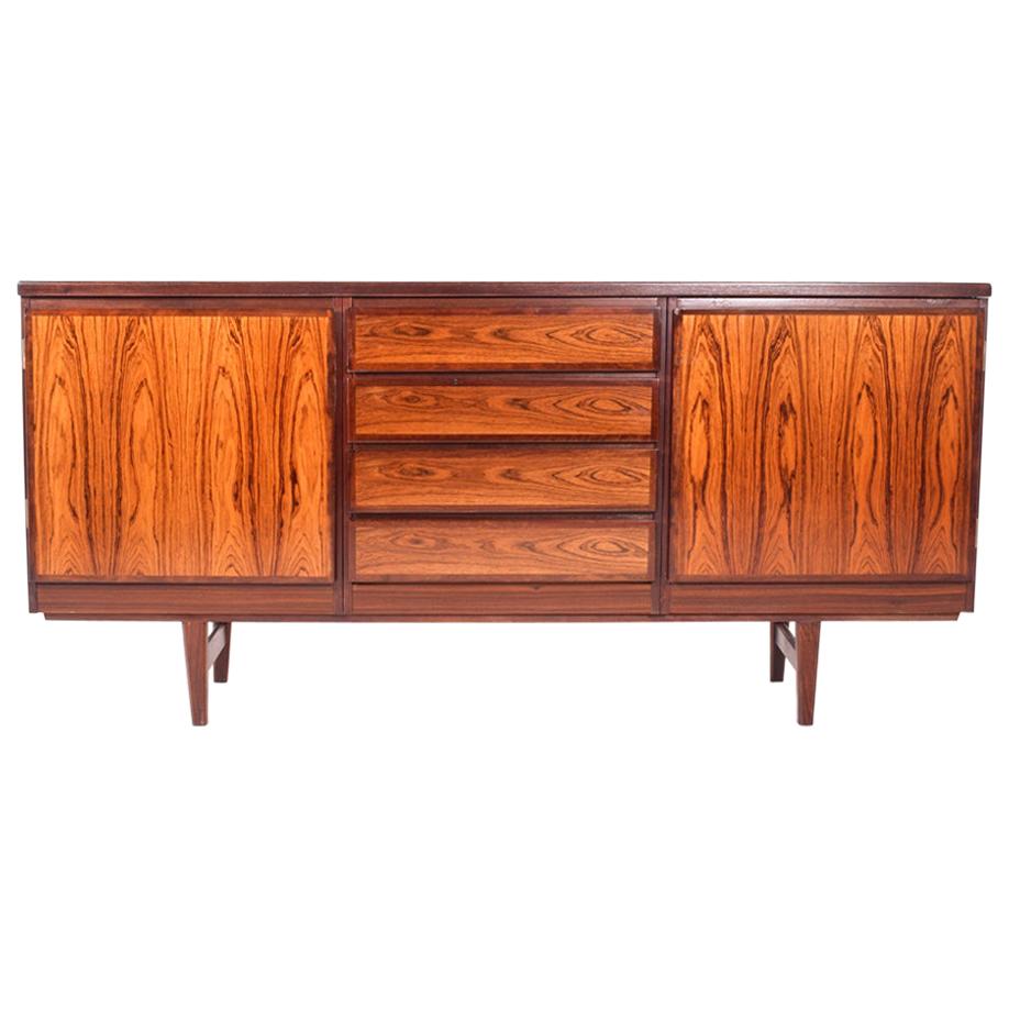 Rosewood Danish Modern Sideboard by Scan-Flex
