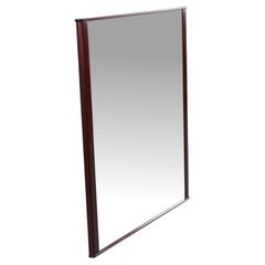 Specchio da parete in stile moderno danese in palissandro di Moser