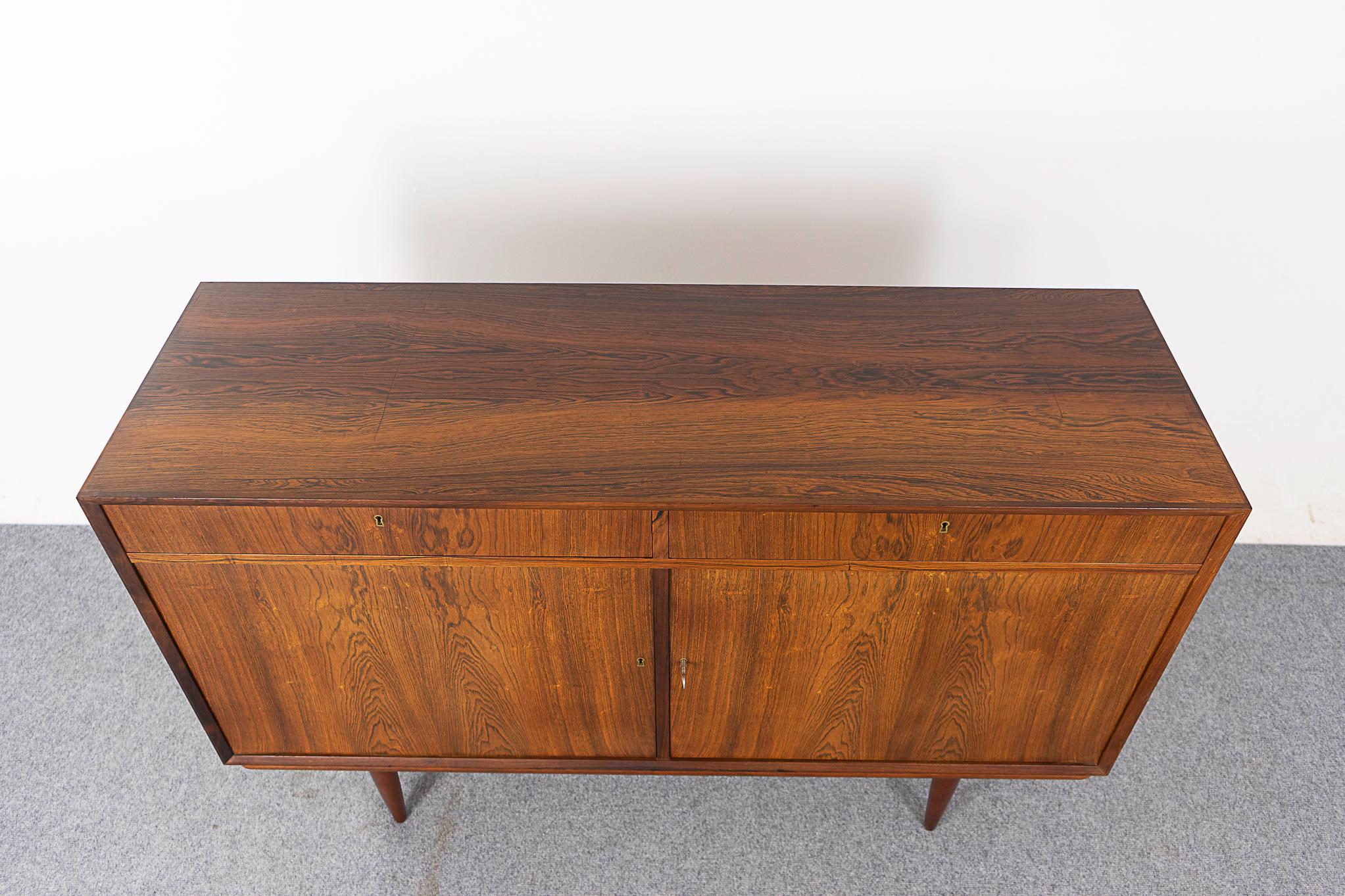 Rosewood Danish Sideboard For Sale 1