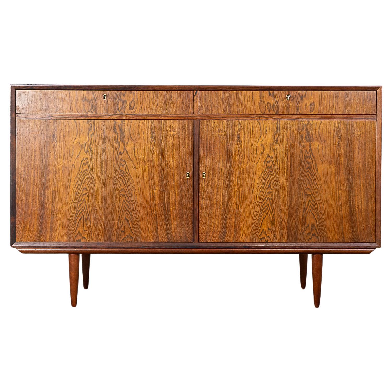 Rosewood Danish Sideboard For Sale