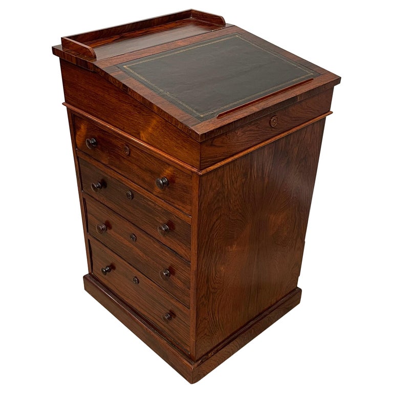 Rosewood Davenport Desk For Sale at 1stDibs modern davenport desk
