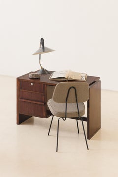 Rosewood Desk Brazilian Midcentury Design by Joaquim Tenreiro, 1960s