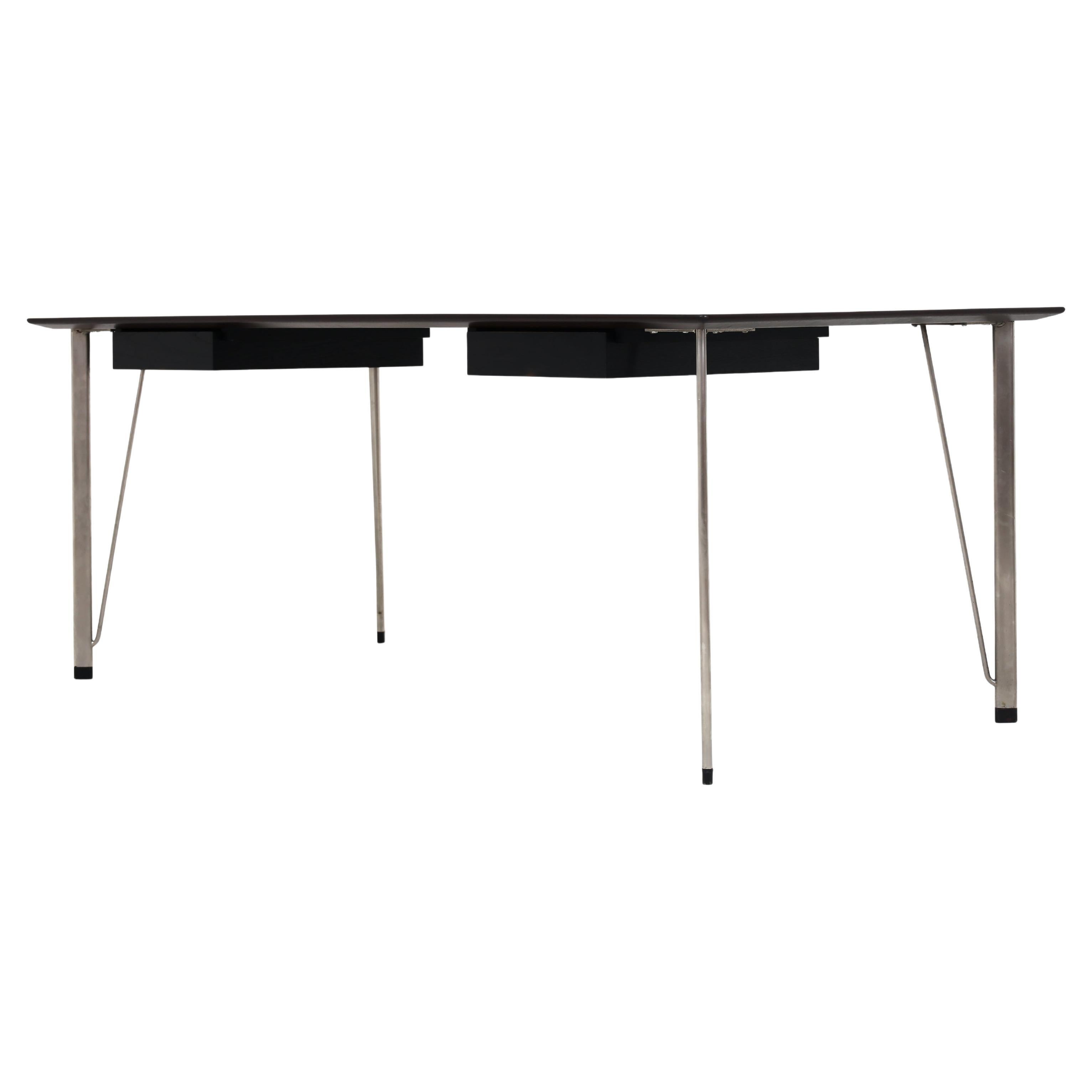 Rosewood desk by Arne Jacobsen For Sale