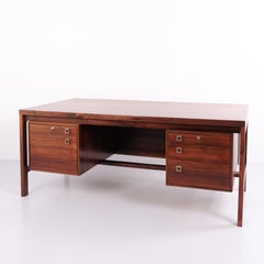 Bureau en bois de rose conçu par Arne Vodder pour Sibast Furniture, années 1960