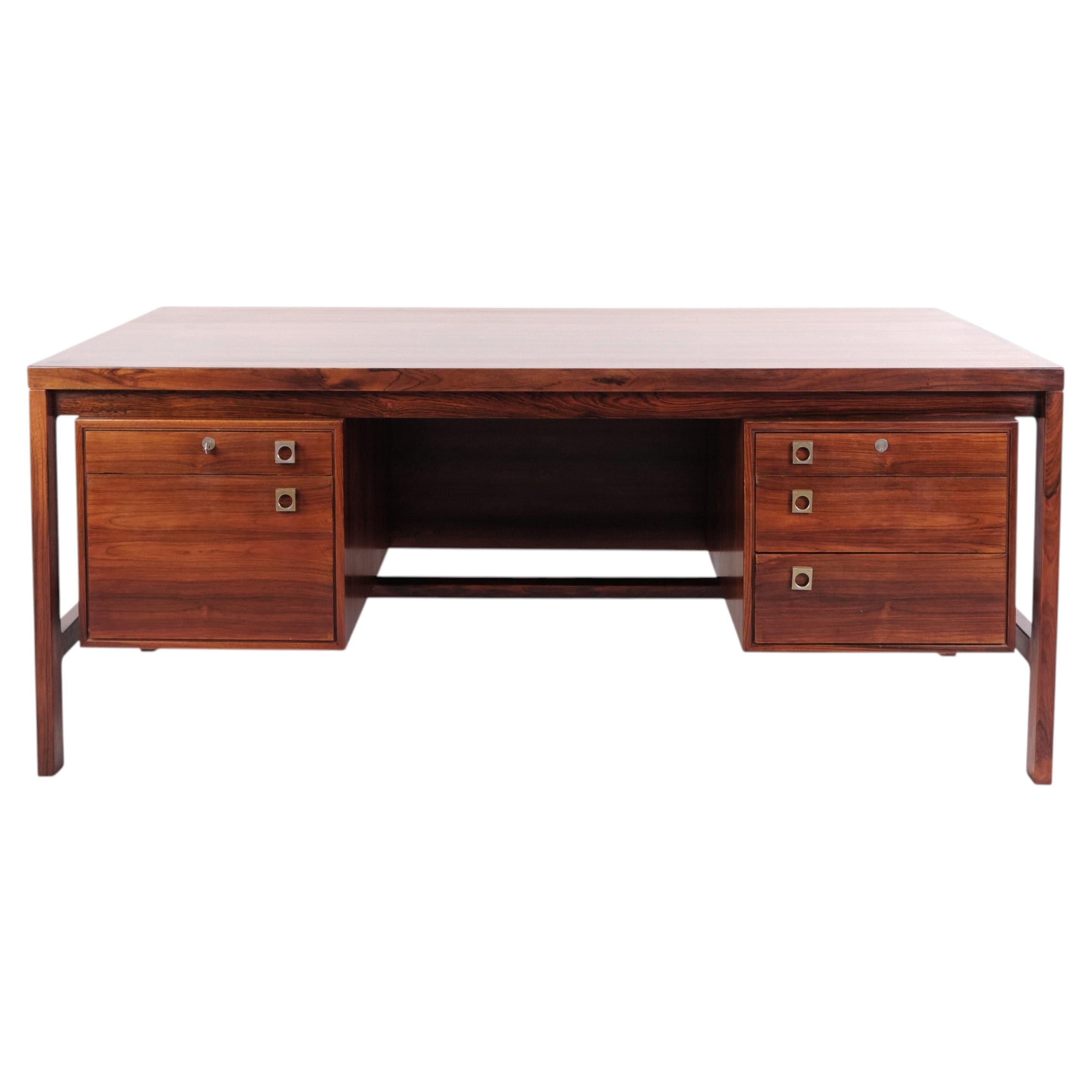 Bureau en bois de rose conçu par Arne Vodder pour Sibast Furniture, années 1960