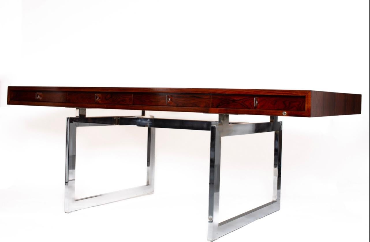 Rosewood Desk by Bodil Kjaer For Sale 2