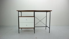 Rosewood Desk by Geraldo de Barros for Unilabor, Brazil, 1956