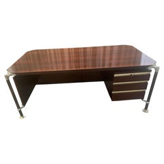 Rosewood Desk by Ico Luisa Parisi for M.I.M. Roma, 1960s