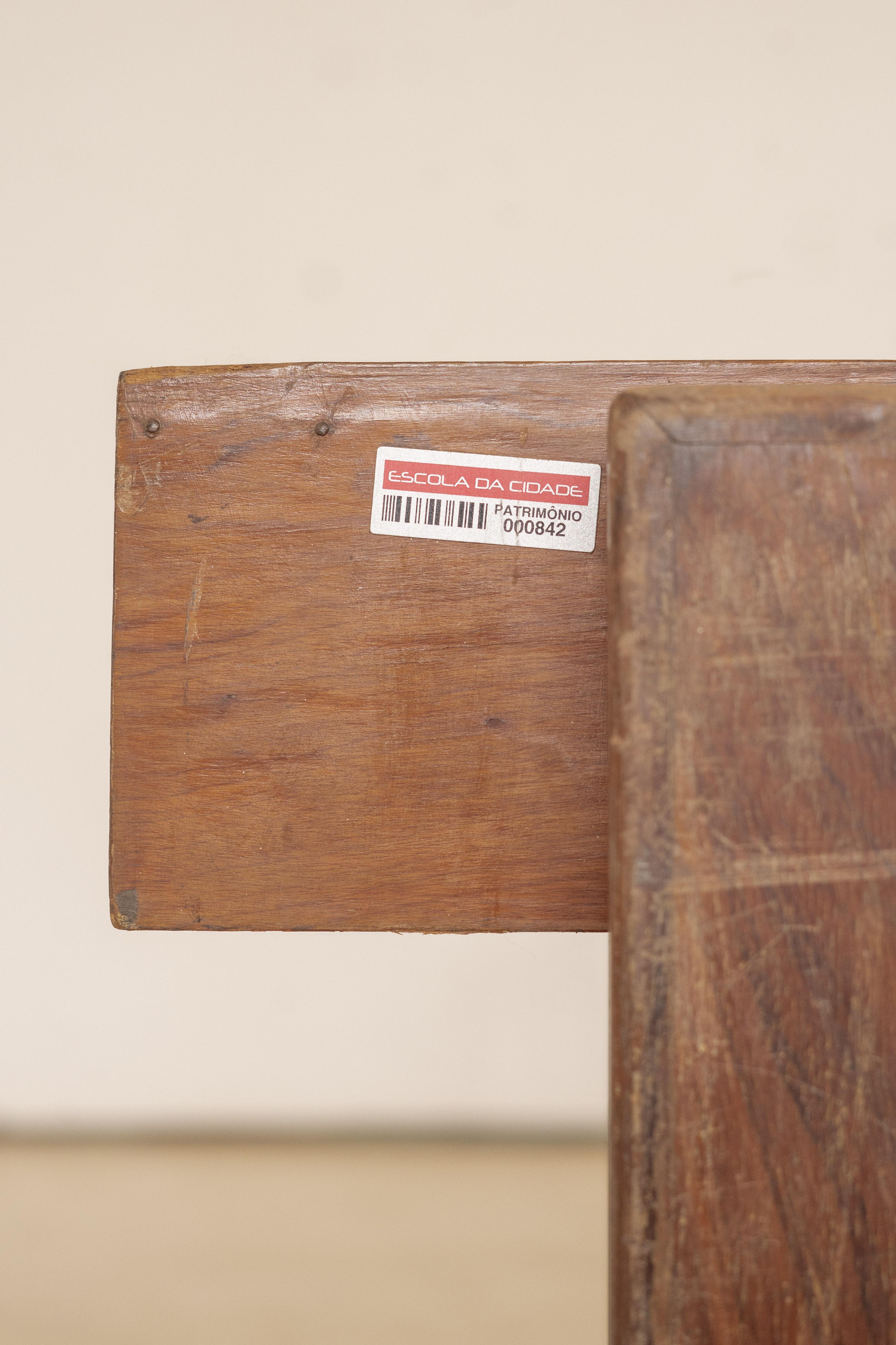 Rosewood Desk by Joaquim Tenreiro, Bloch Editors, 1960s, Brazilian Midcentury 6