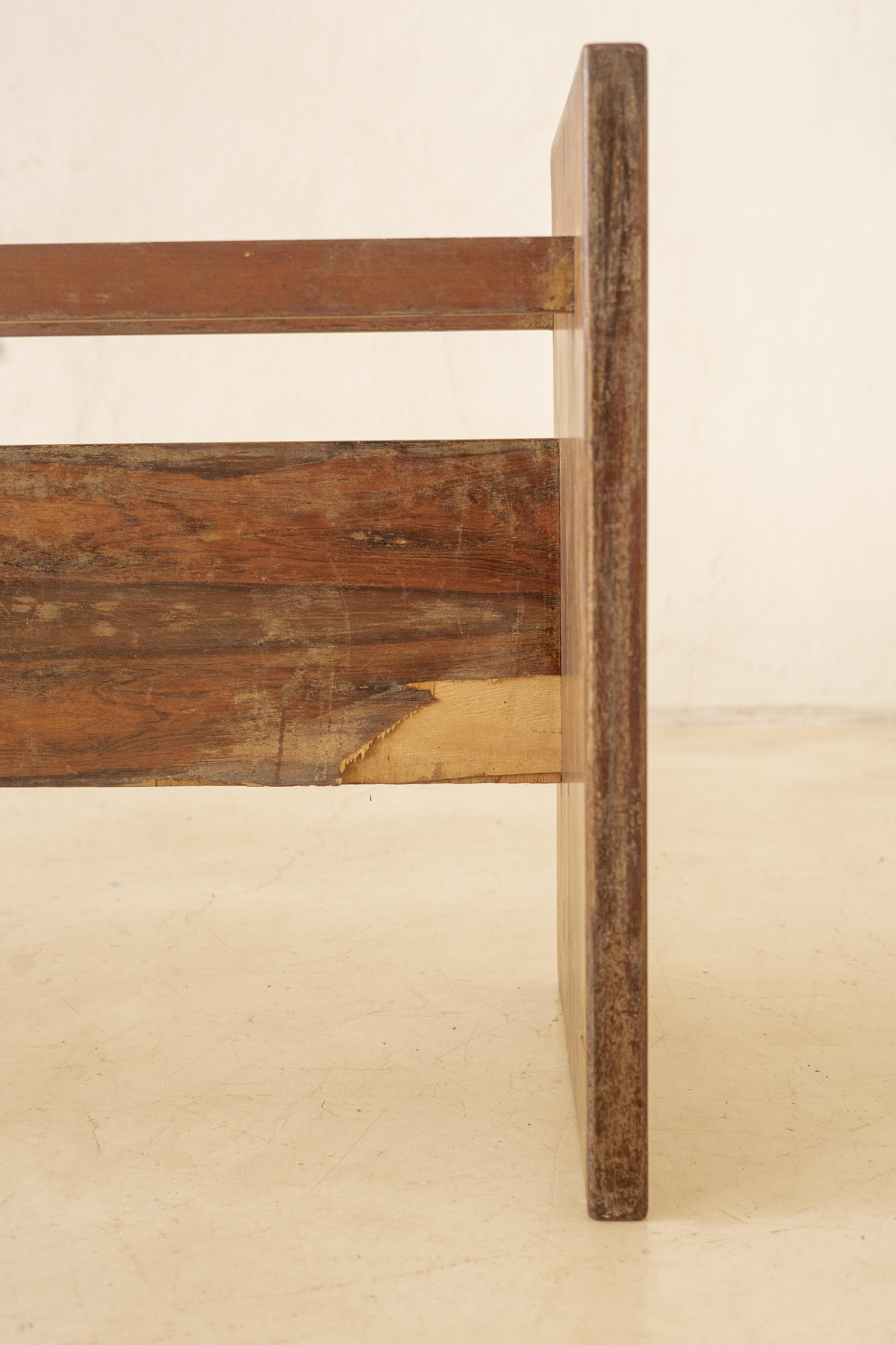Rosewood Desk by Joaquim Tenreiro, Bloch Editors, 1960s, Brazilian Midcentury 9