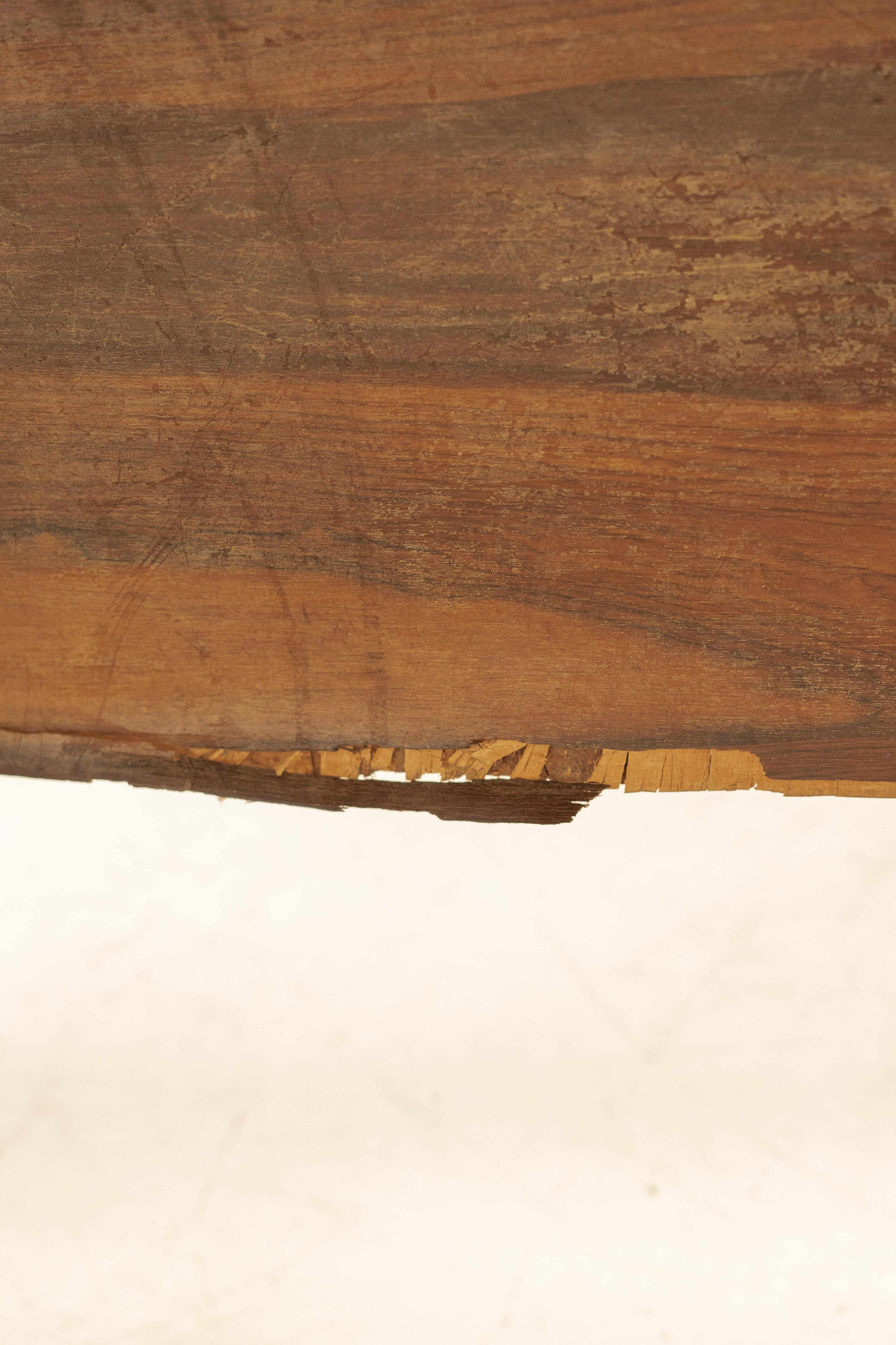 Mid-20th Century Rosewood Desk by Joaquim Tenreiro, Bloch Editors, 1960s, Brazilian Midcentury