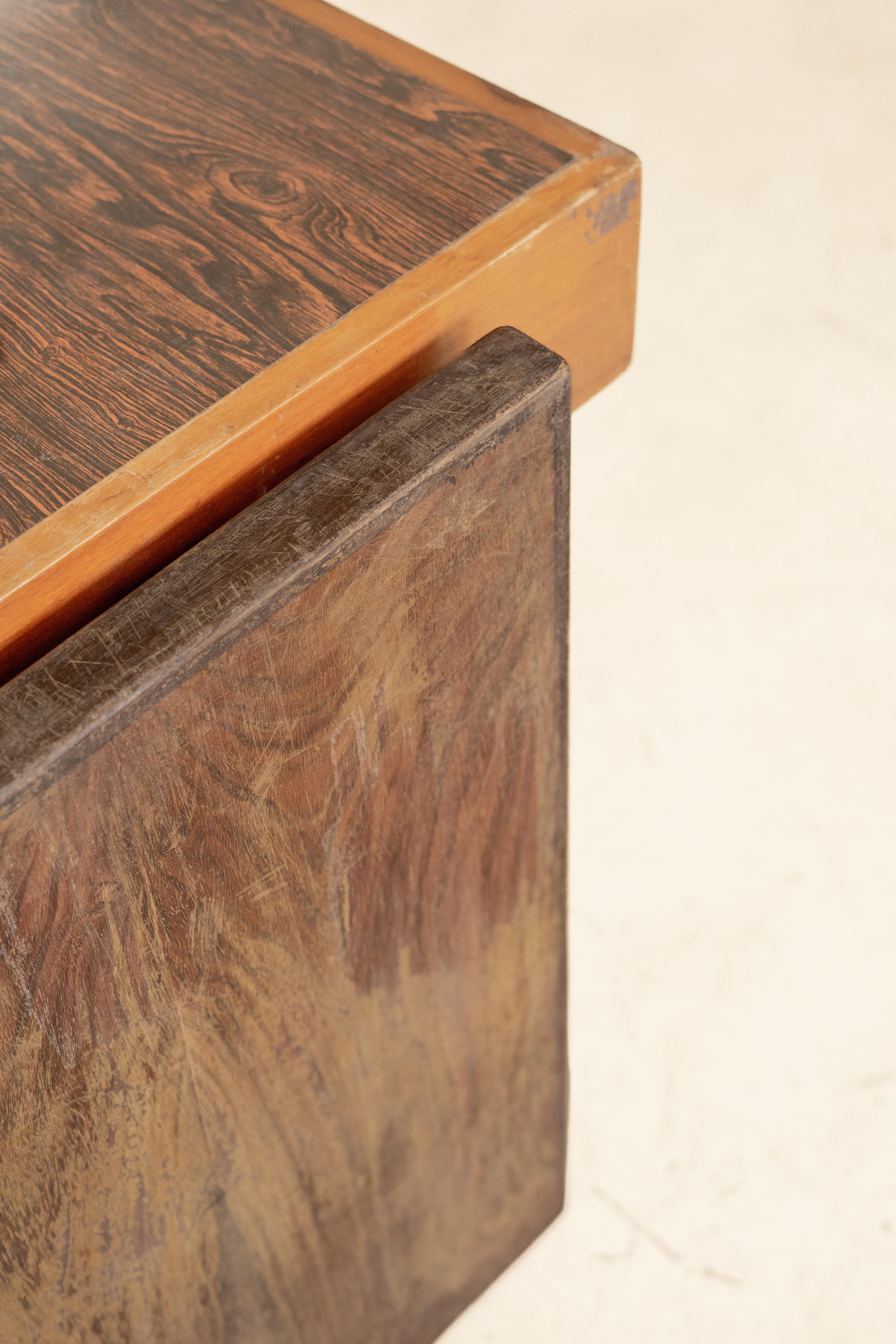 Rosewood Desk by Joaquim Tenreiro, Bloch Editors, 1960s, Brazilian Midcentury 3