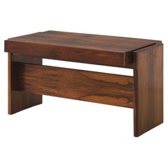 Rosewood Desk by Joaquim Tenreiro, Bloch Editors, 1960s, Brazilian Midcentury