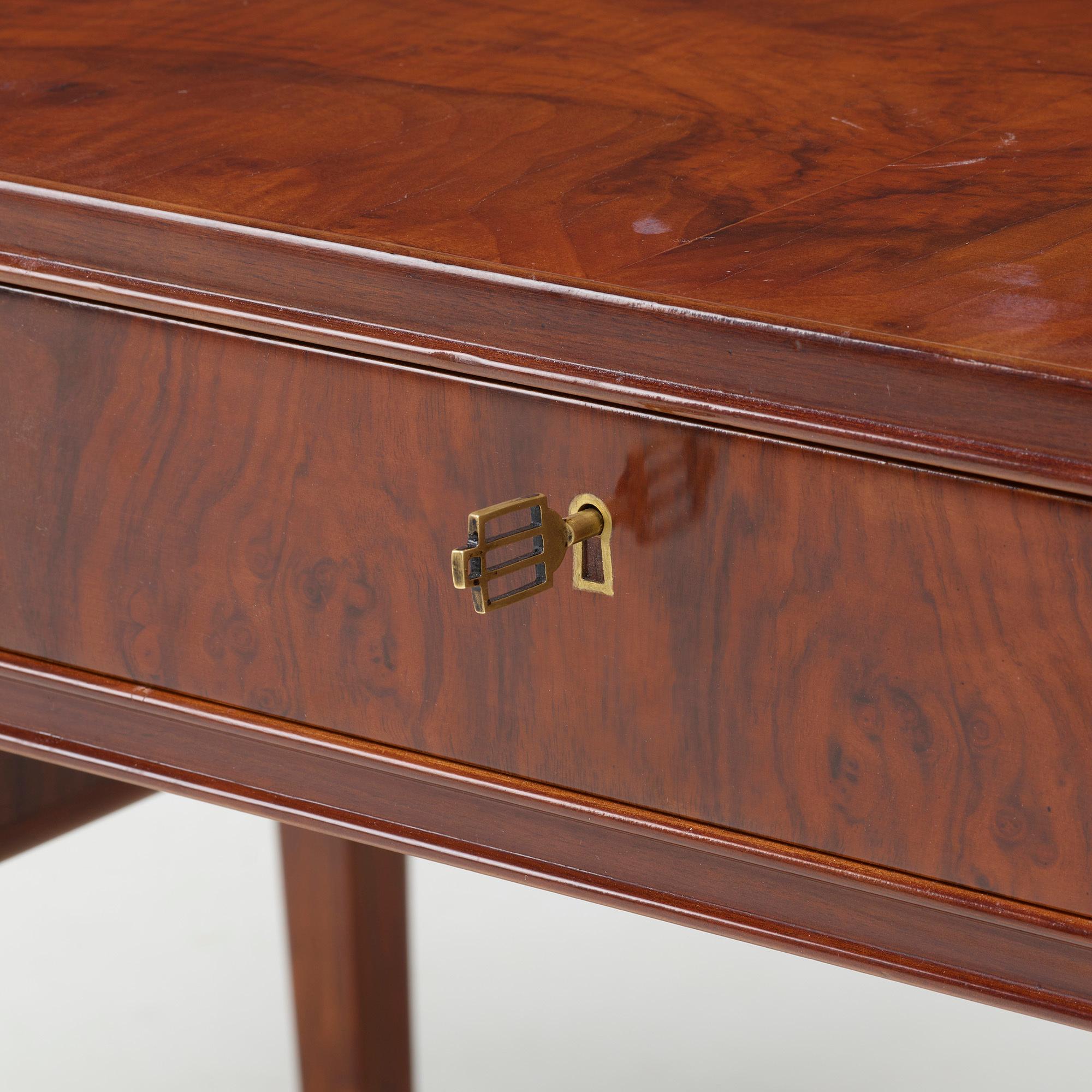 Rosewood Desk by Severin Hansen Jr. In Good Condition For Sale In Chicago, IL