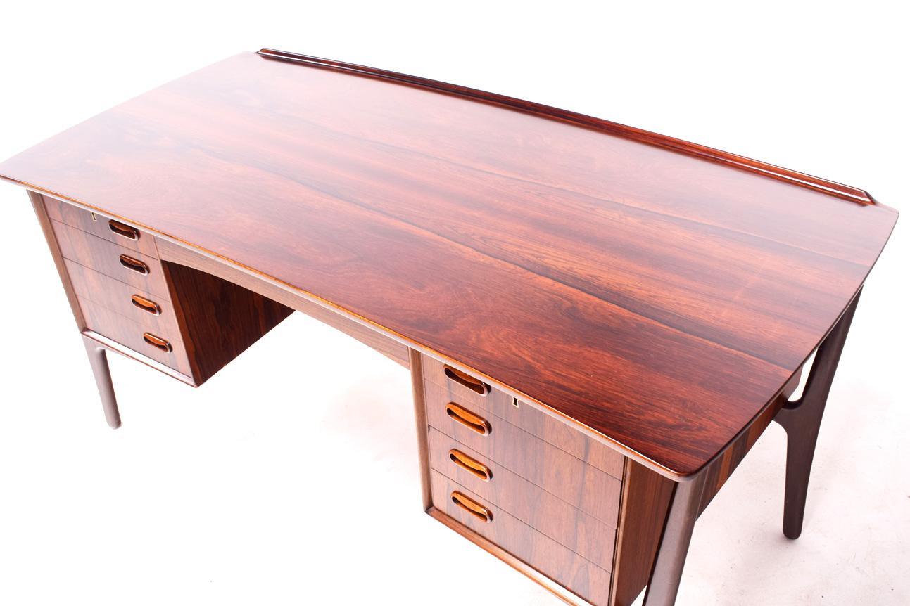 Mid-20th Century Rosewood Desk by Svend Aage Madsen