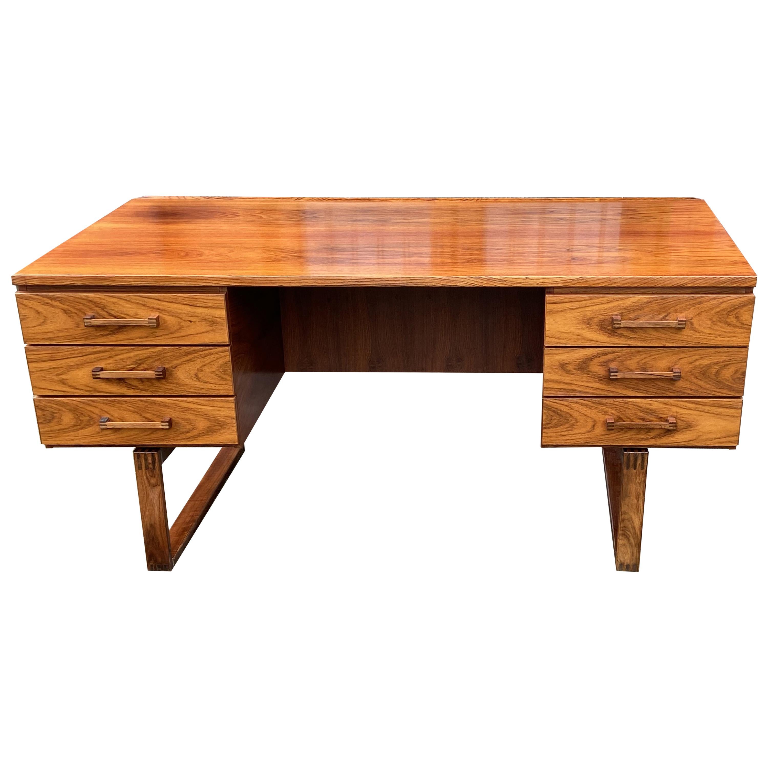 Rosewood Desk by Thorben Valeur and Henning Jensen