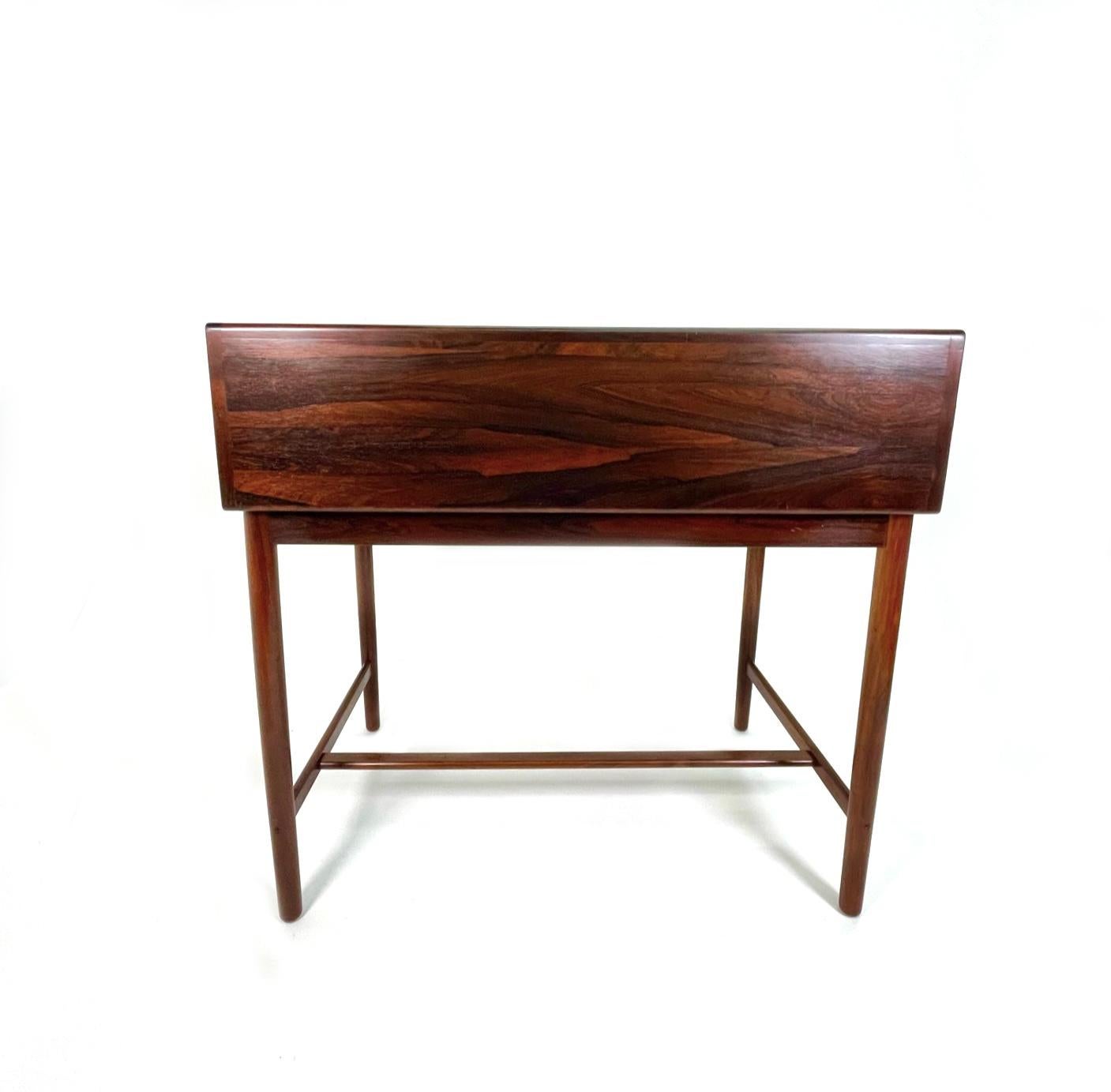 Mid-20th Century Rosewood Desk by Torbjorn Afdal for Bruksbo For Sale