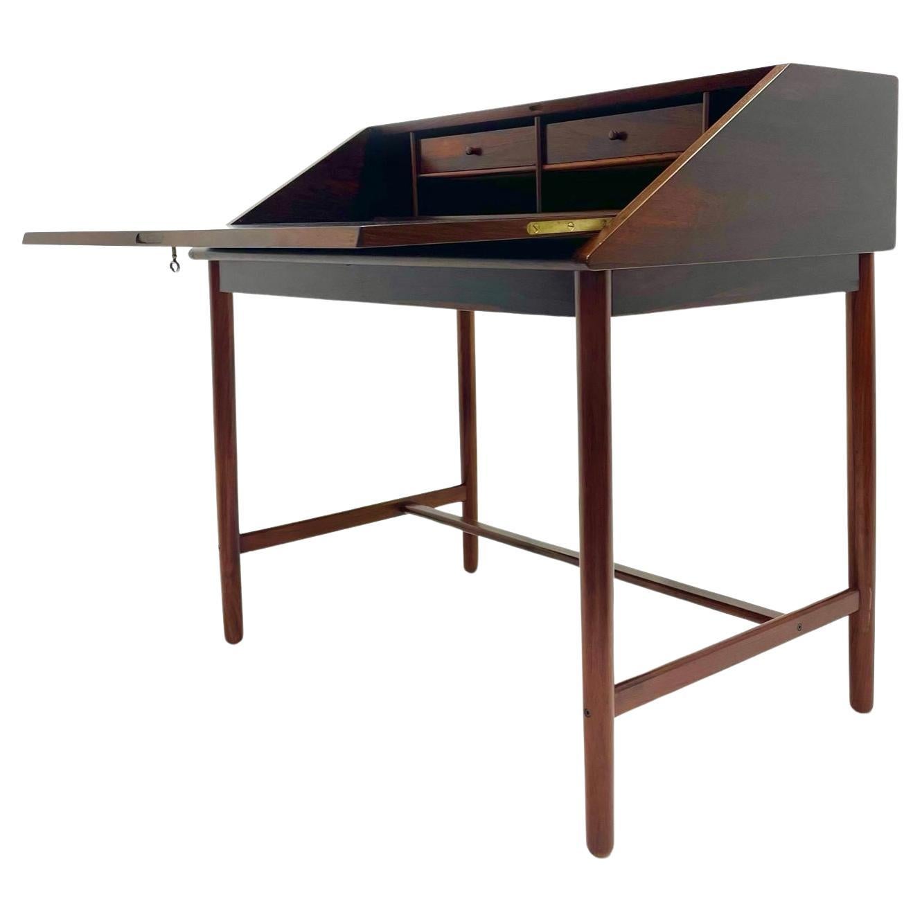 Rosewood Desk by Torbjorn Afdal for Bruksbo For Sale