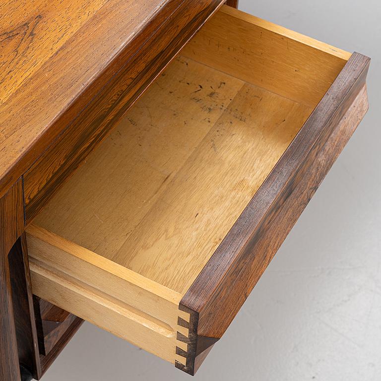 Norwegian Rosewood desk by Torbjørn Afda For Sale