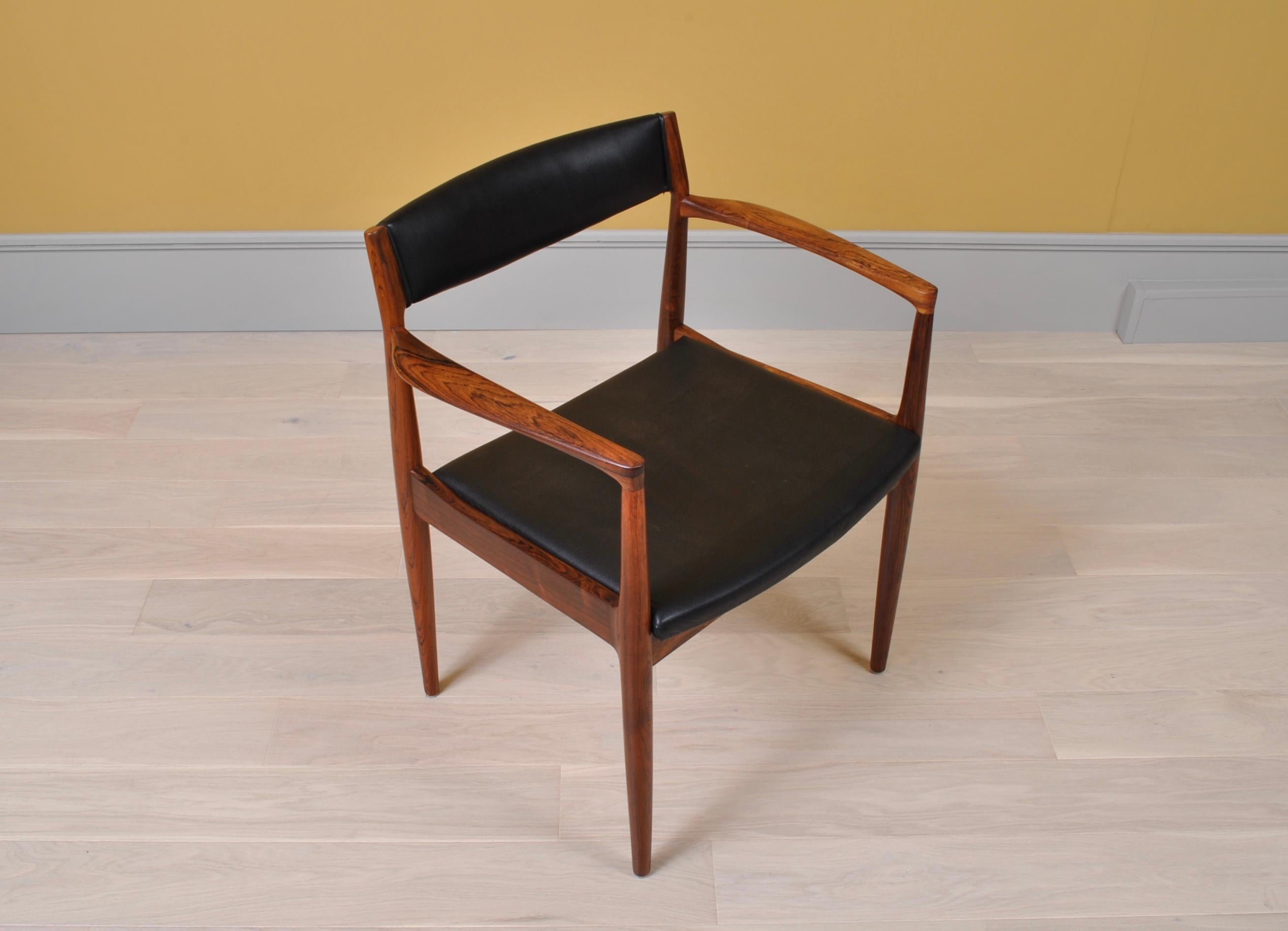 Rosewood Desk Chair, Henry W Klein 8