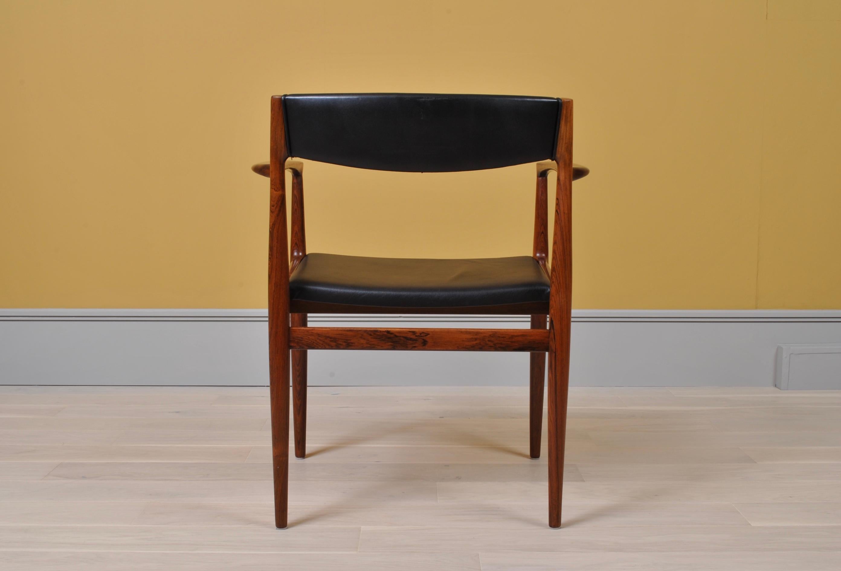 Rosewood Desk Chair, Henry W Klein 3