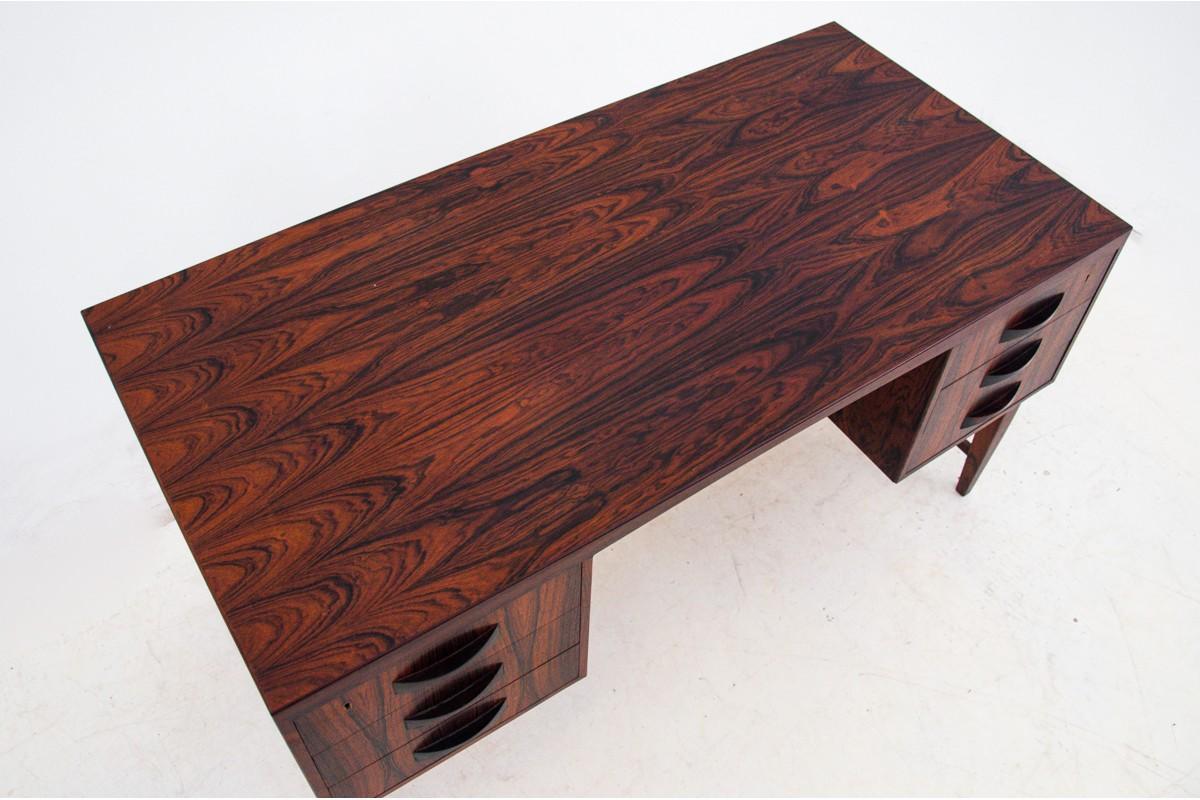 Rosewood Desk, Danish Design, 1960s 4