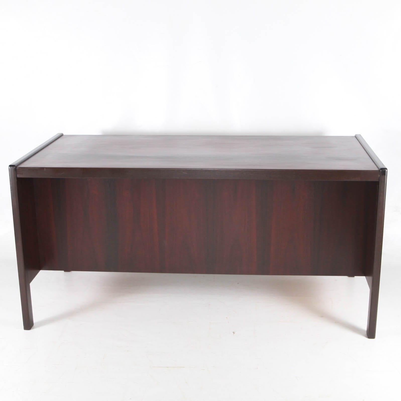 Schreibtisch aus Rosenholz im Angebot 7