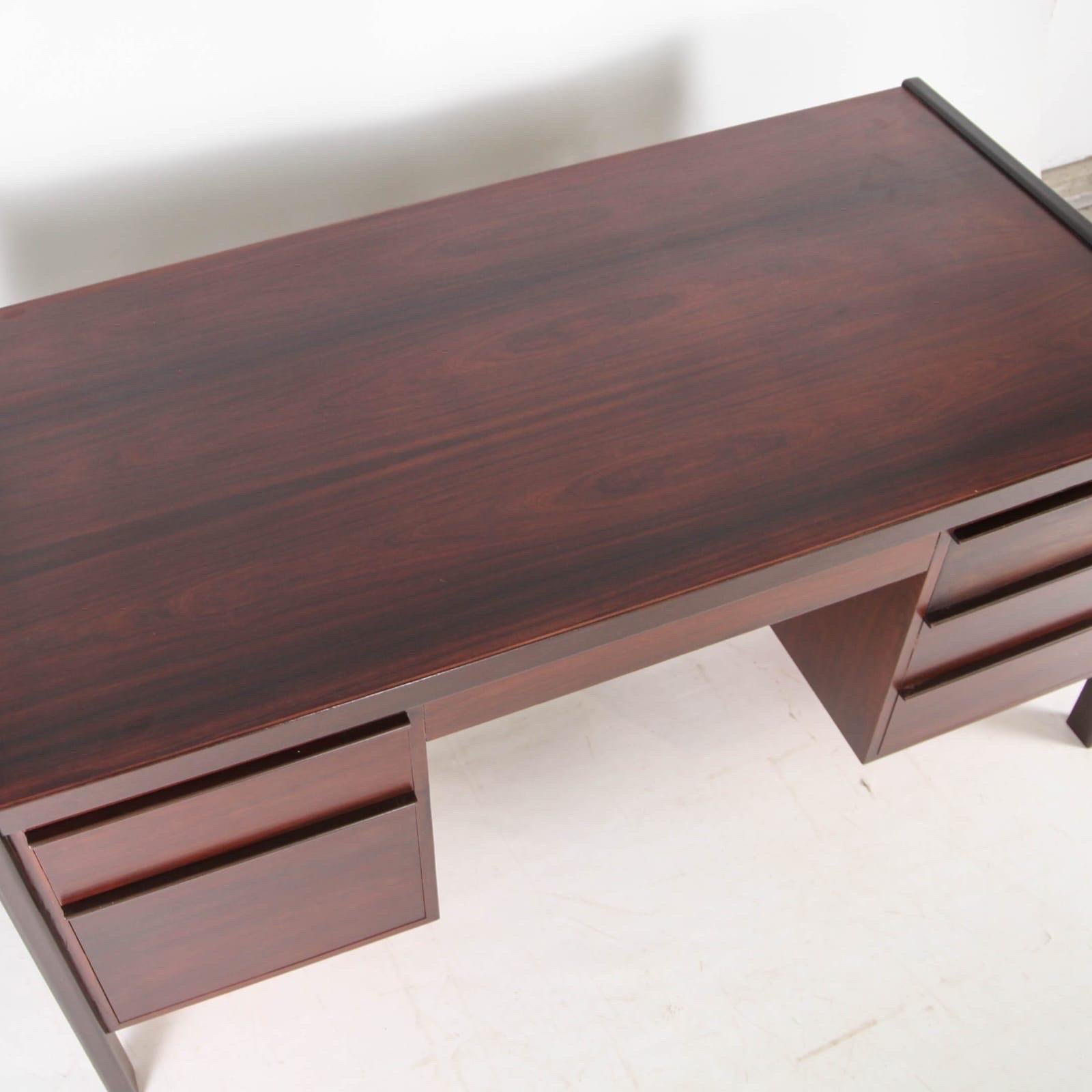 Schreibtisch aus Rosenholz im Angebot 1