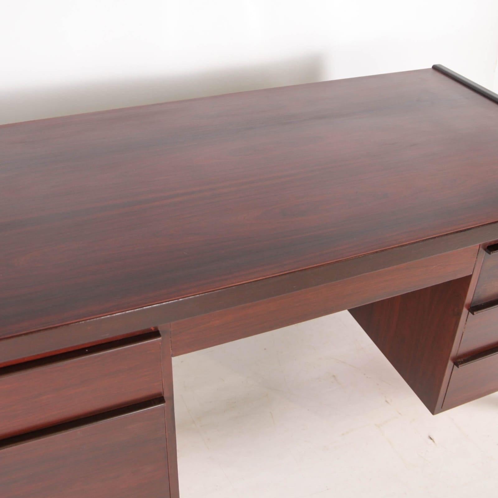 Schreibtisch aus Rosenholz im Angebot 5