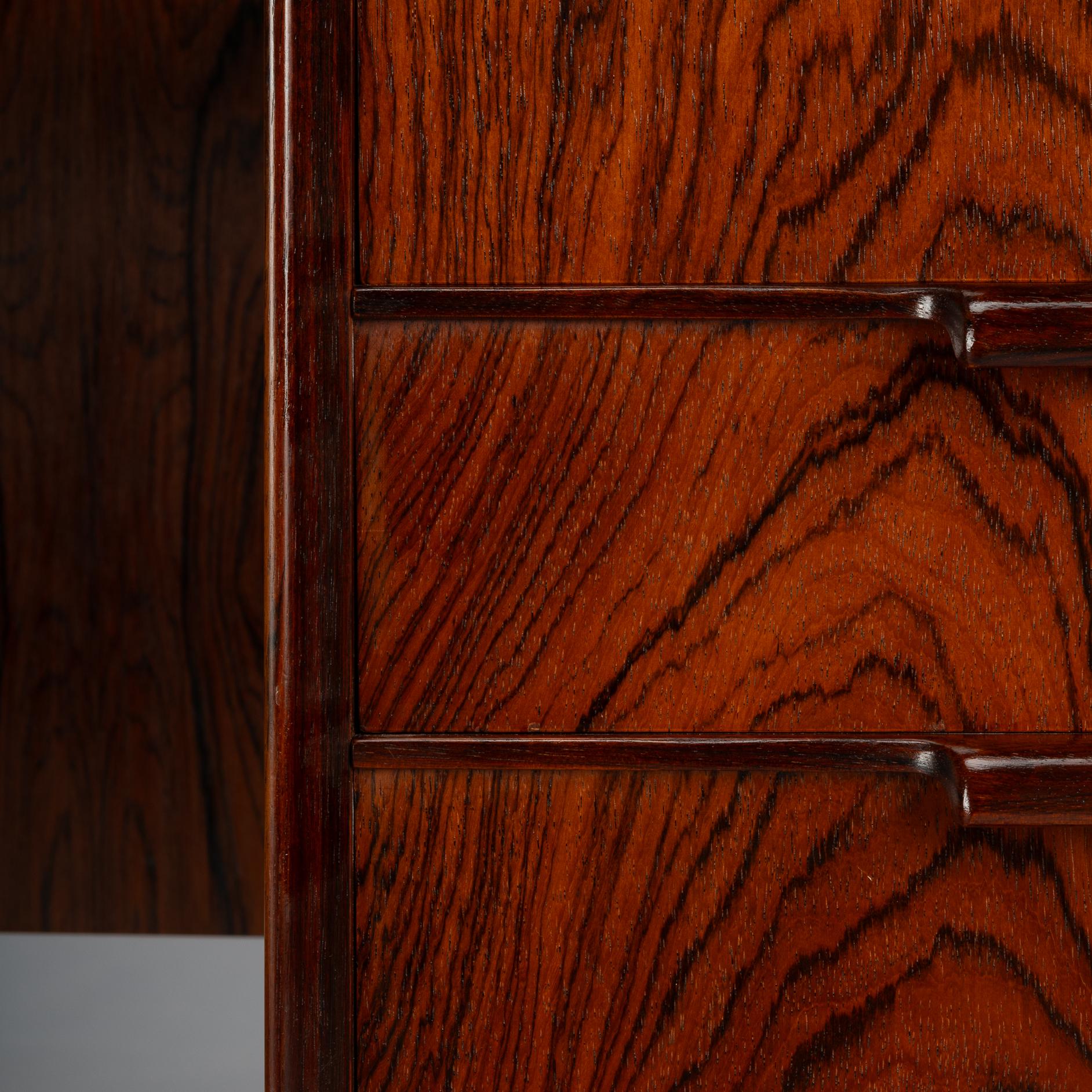 Rosewood Desk Model 75 by Gunni Omann for Omann Jun Møbelfabrik, 1950s 8