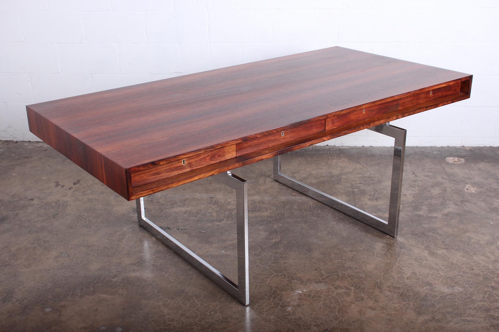 Rosewood Desk Model 901 by Bodil Kjaer for E. Pedersen & Søn 6