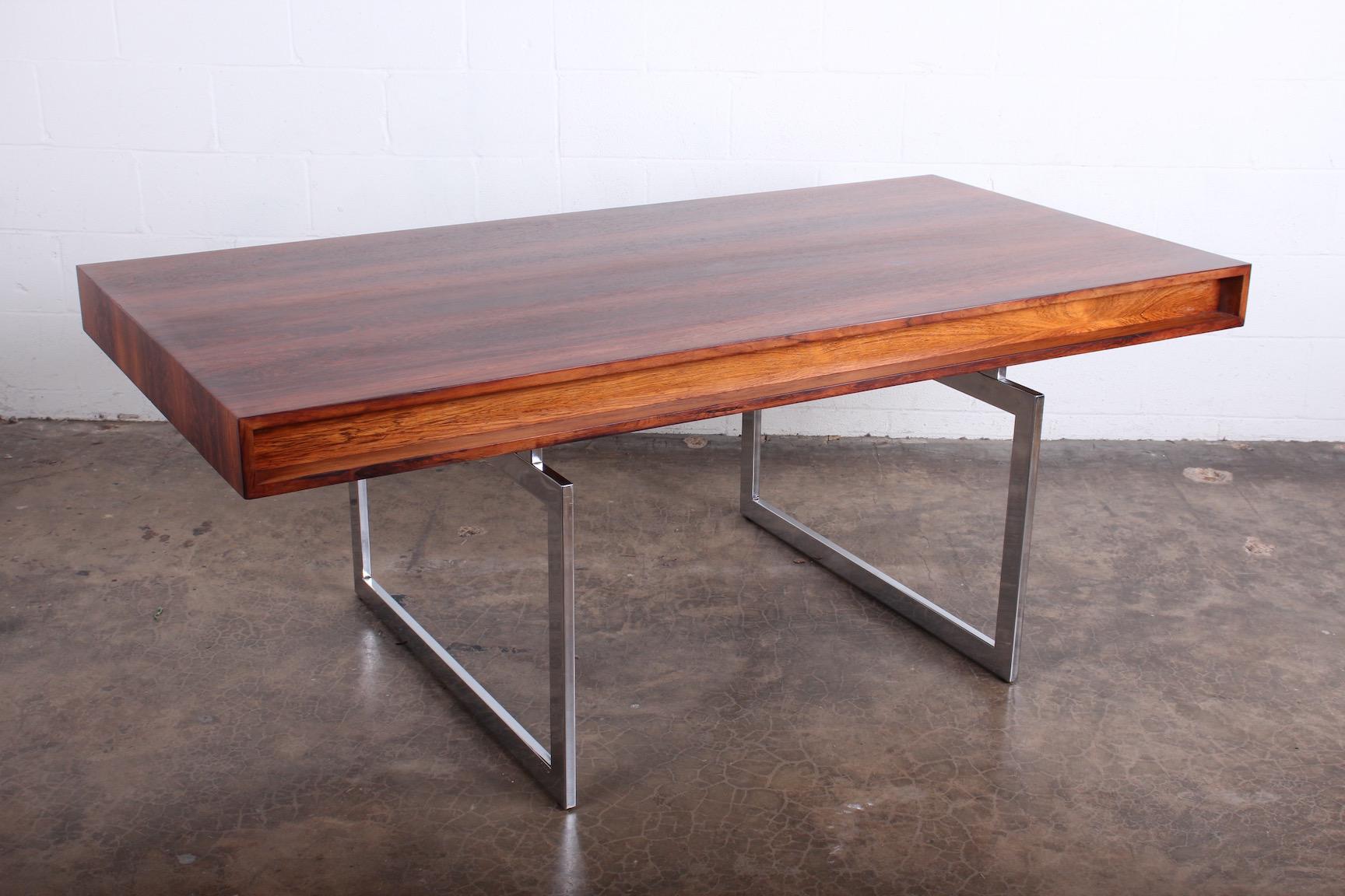 Rosewood Desk Model 901 by Bodil Kjaer for E. Pedersen & Søn 7