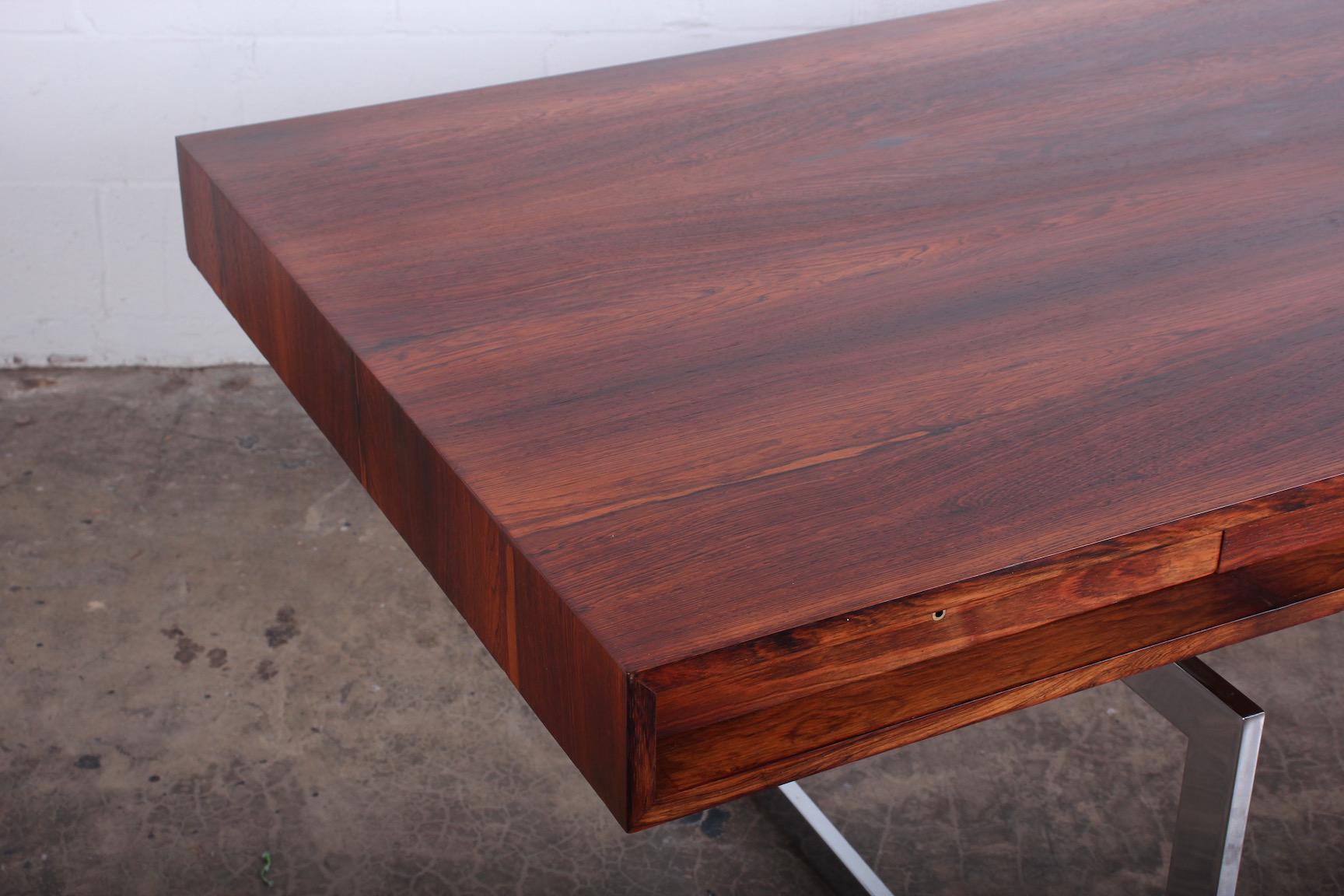 Rosewood Desk Model 901 by Bodil Kjaer for E. Pedersen & Søn 4
