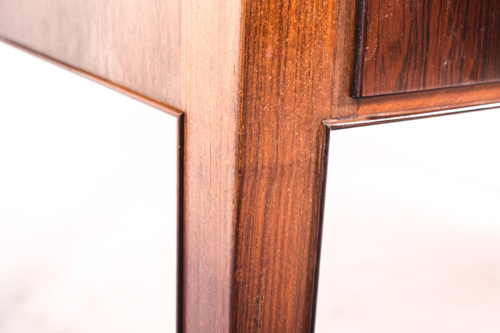 Mid-Century Modern Rosewood Desk, Ole Wanscher by A. J. Iversen, 1950 and Chair