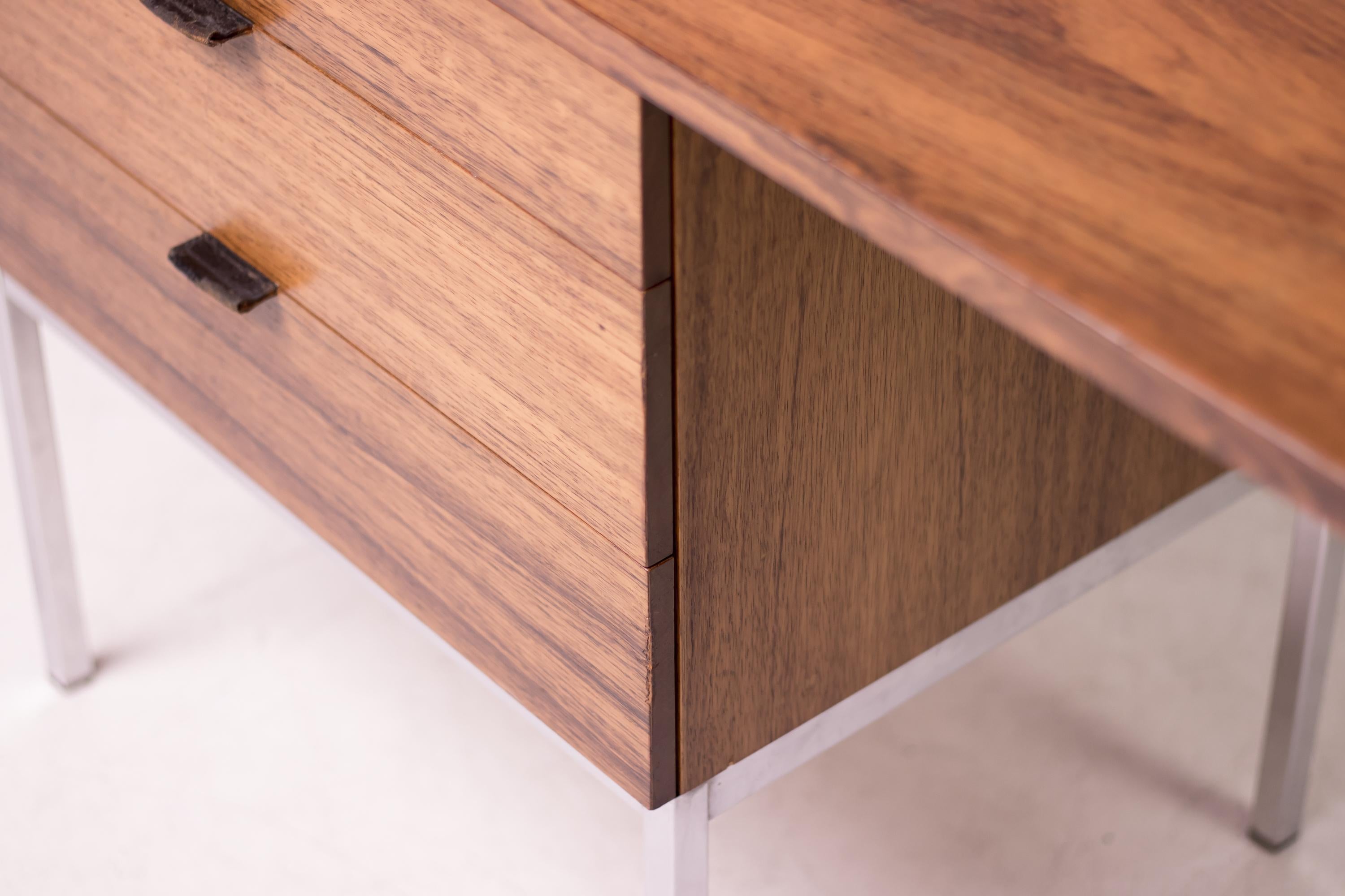 Rosewood Desk / Vanity by Florence Knoll for Knoll International 3