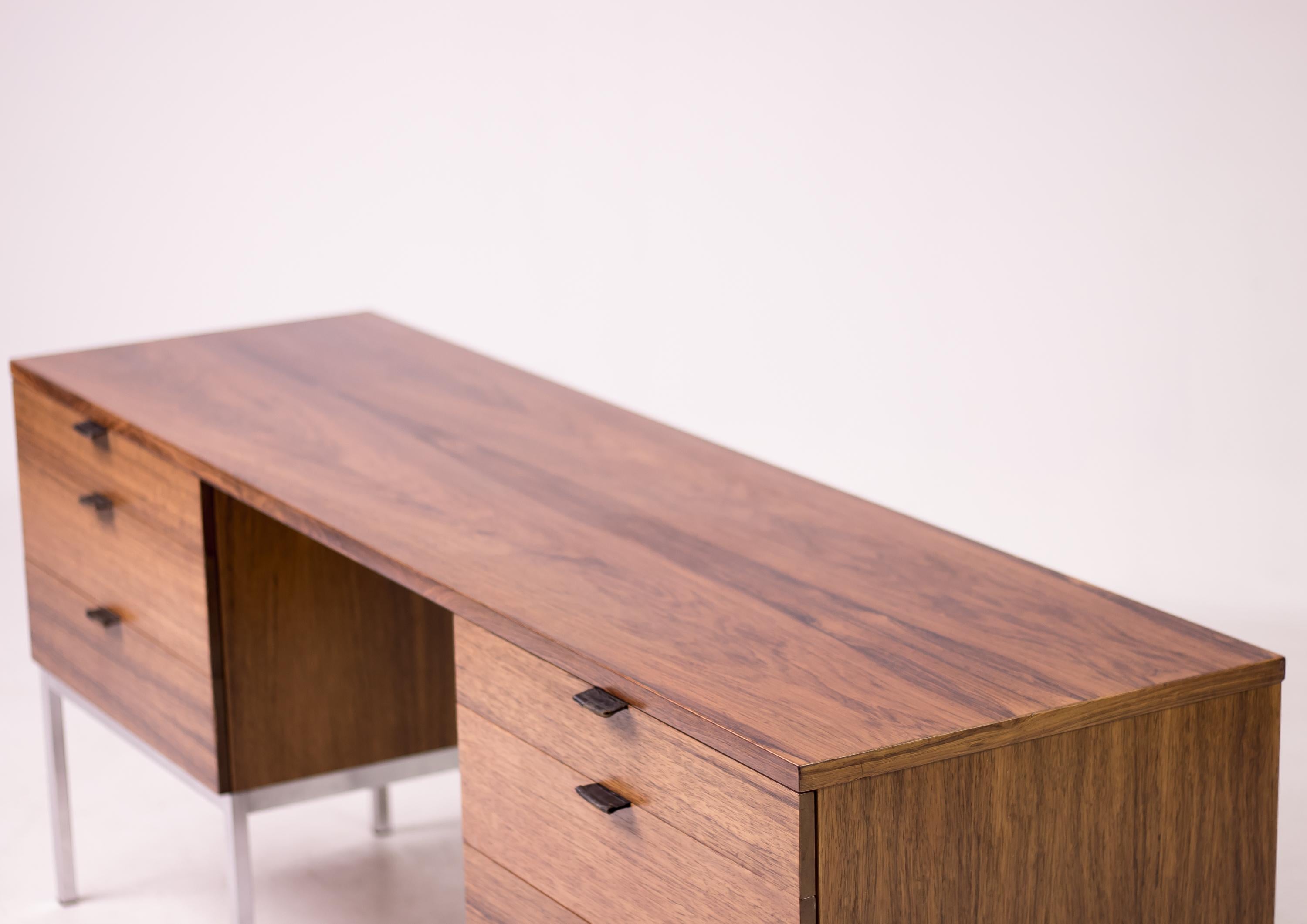 Rosewood Desk / Vanity by Florence Knoll for Knoll International 4