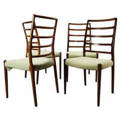 Rosewood Dining Chair by Niels O. Møller, 1950s, Denmark, Model 82
