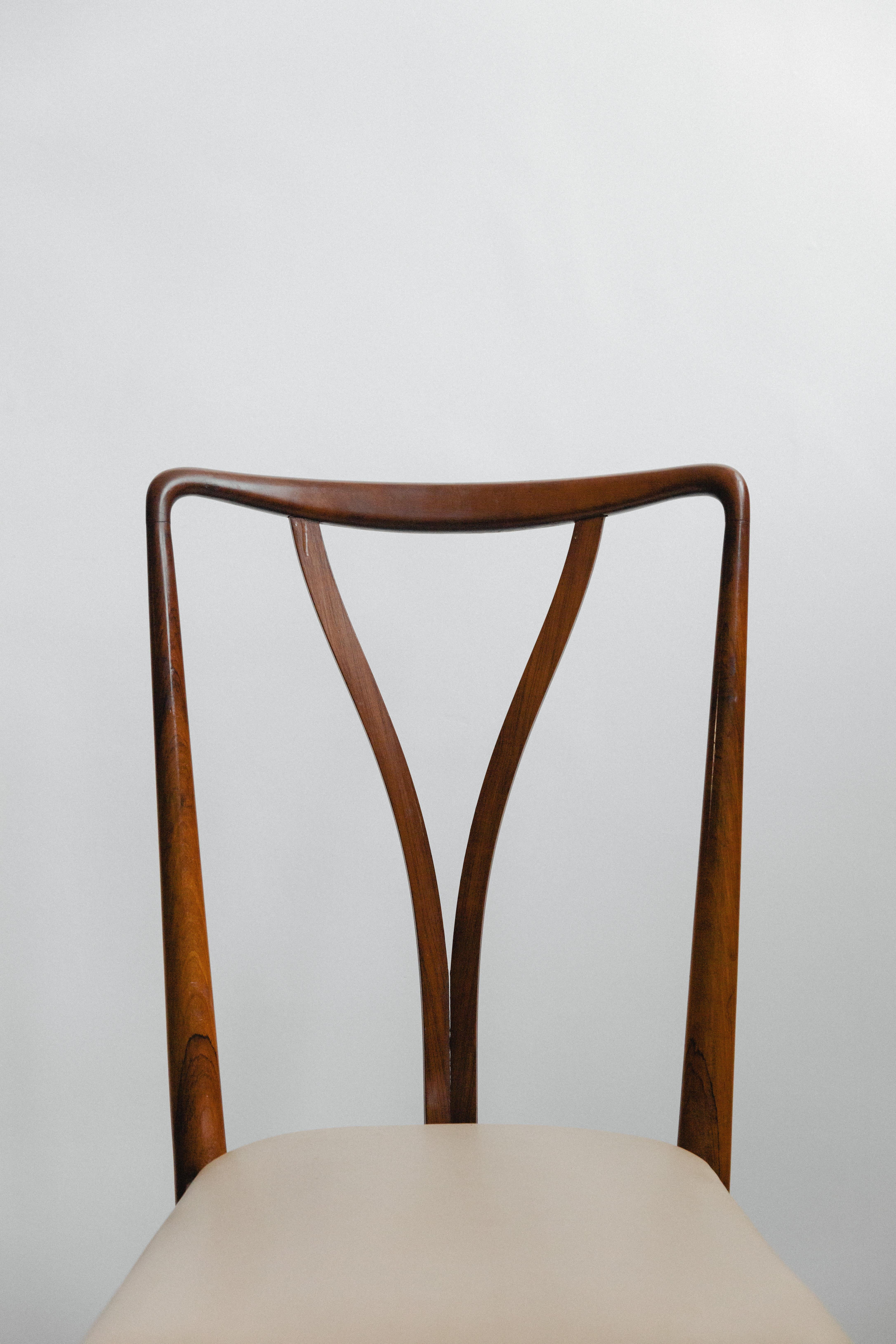 Mid-Century Modern Rosewood Dining Chair, Giuseppe Scapinelli, Brazilian Midcentury, 1950s