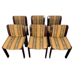 Rosewood Dining Chairs, 1970s, Set of 6