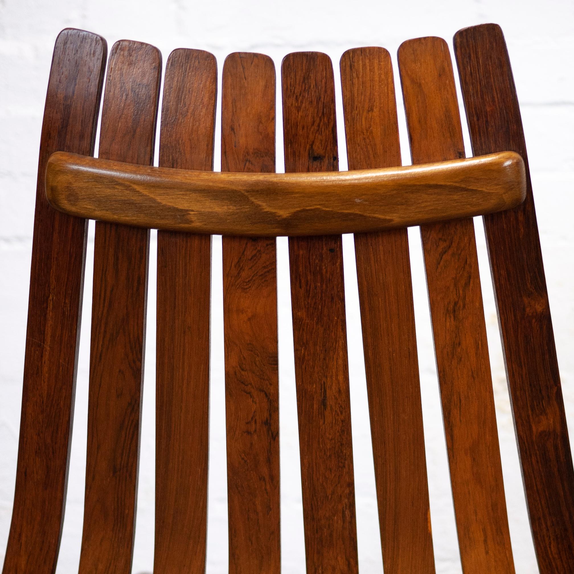 Rosewood Dining Chairs by Hans Brattrud for Hove Møbler, 1960s, Set of 8 11