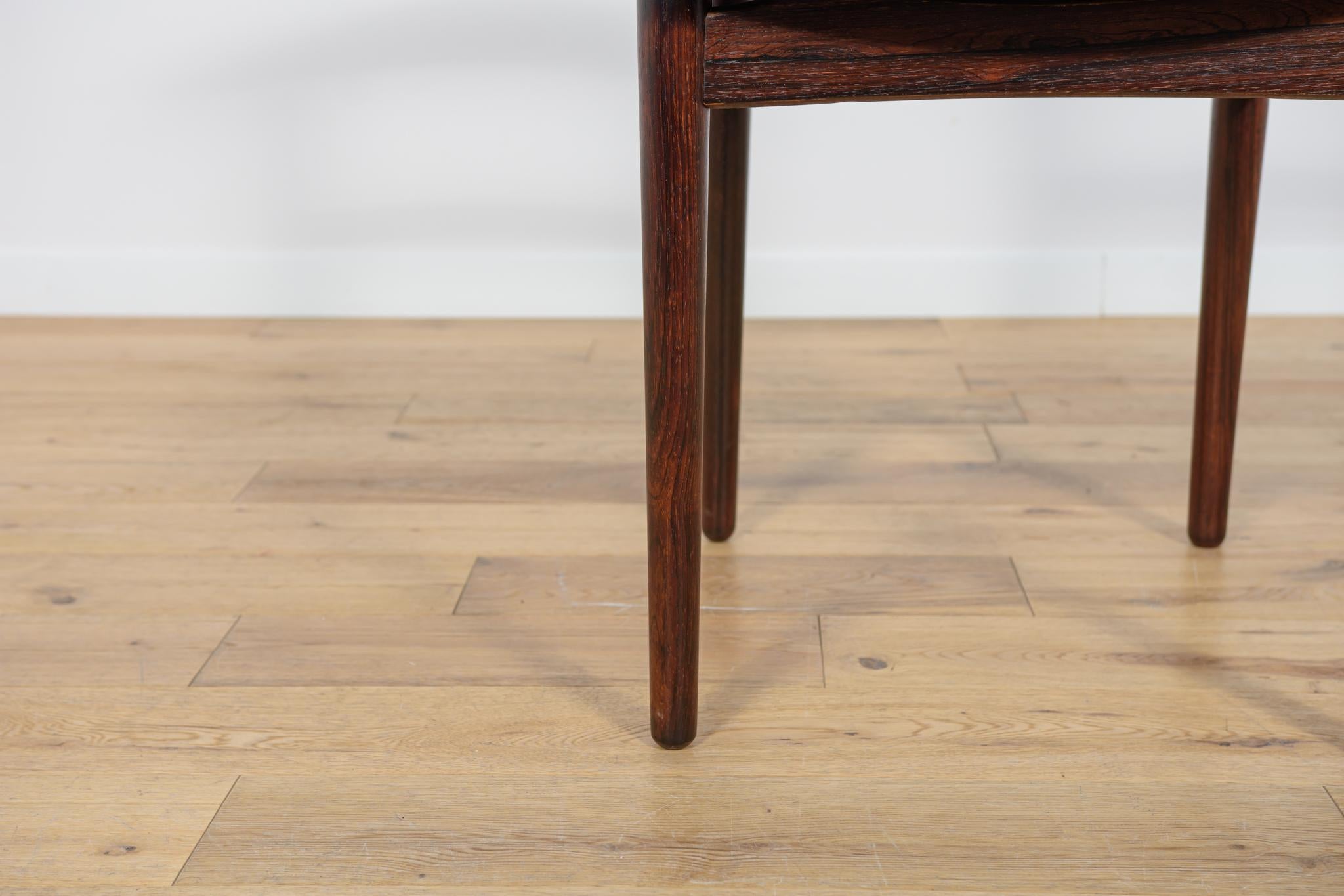 Rosewood Dining Chairs by Helge Sibast & Børge Rammerskov, Denmark, 1960s. For Sale 9