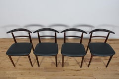 Rosewood Dining Chairs by Helge Sibast & Børge Rammerskov, Denmark, 1960s.