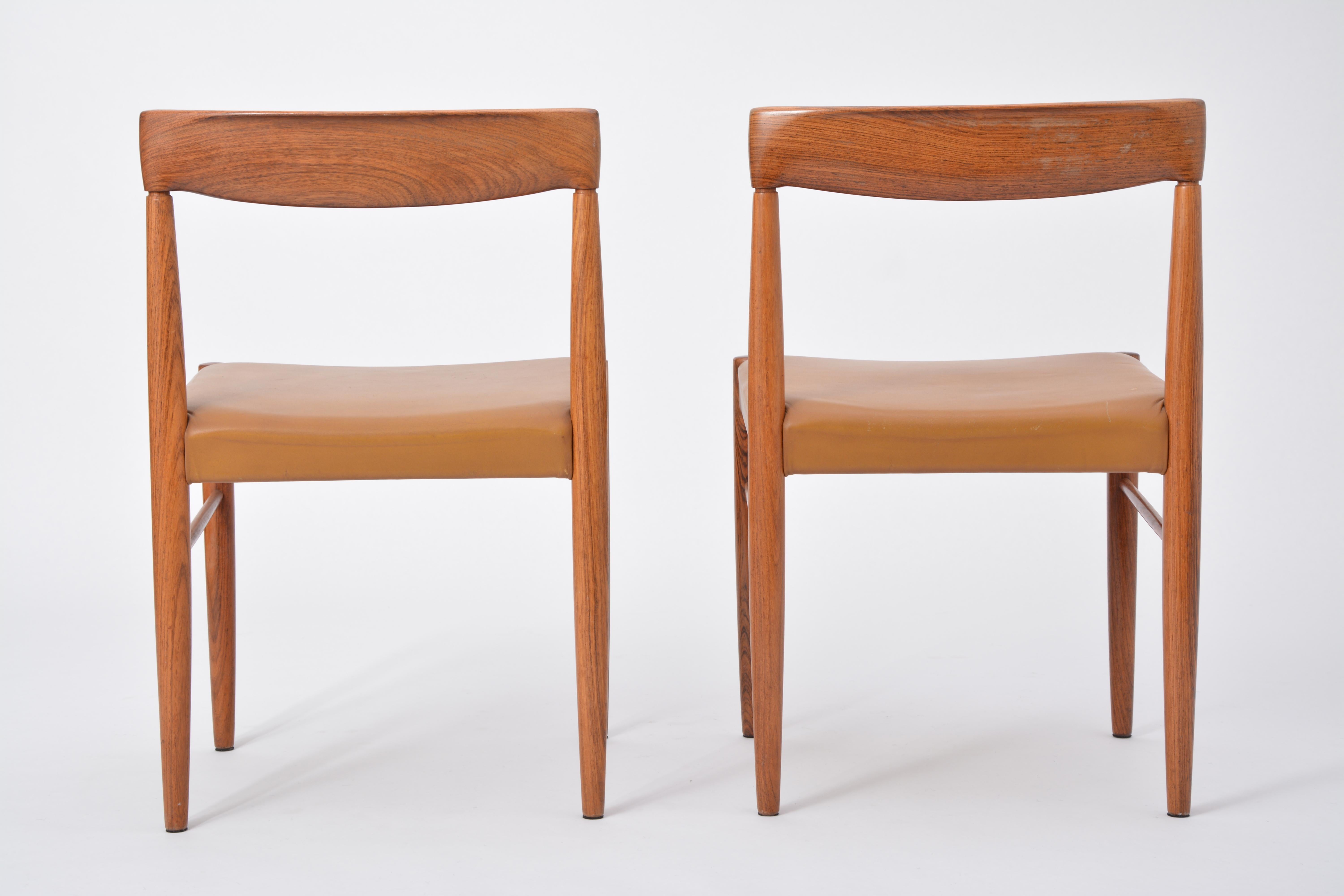 Rosewood Dining Chairs by H.W. Klein for Bramin, Set of Four 6