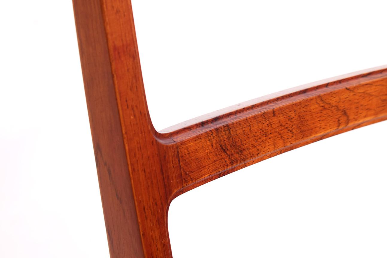 Rosewood Dining Chairs by Johannes Andersen for Bernhard Pedersen & Sons For Sale 4